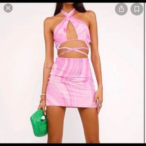 Tiger mist 2 piece skirt set